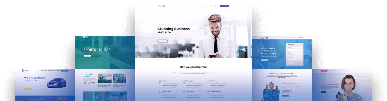 Vancouver Web Design Mockup Sample